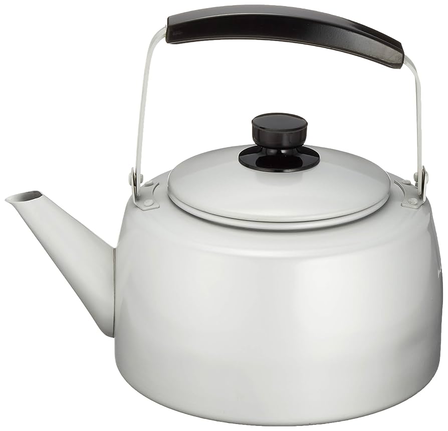 Amazon｜前川金属工業所 アルマイト シルバーハイケットル 5.0L